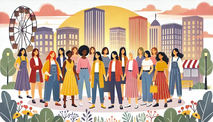 red mujeres siempre vivas